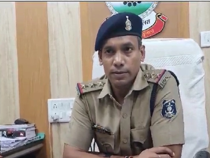 दुर्ग सिटी कोतवाली प्रभारी महेश ध्रुव।