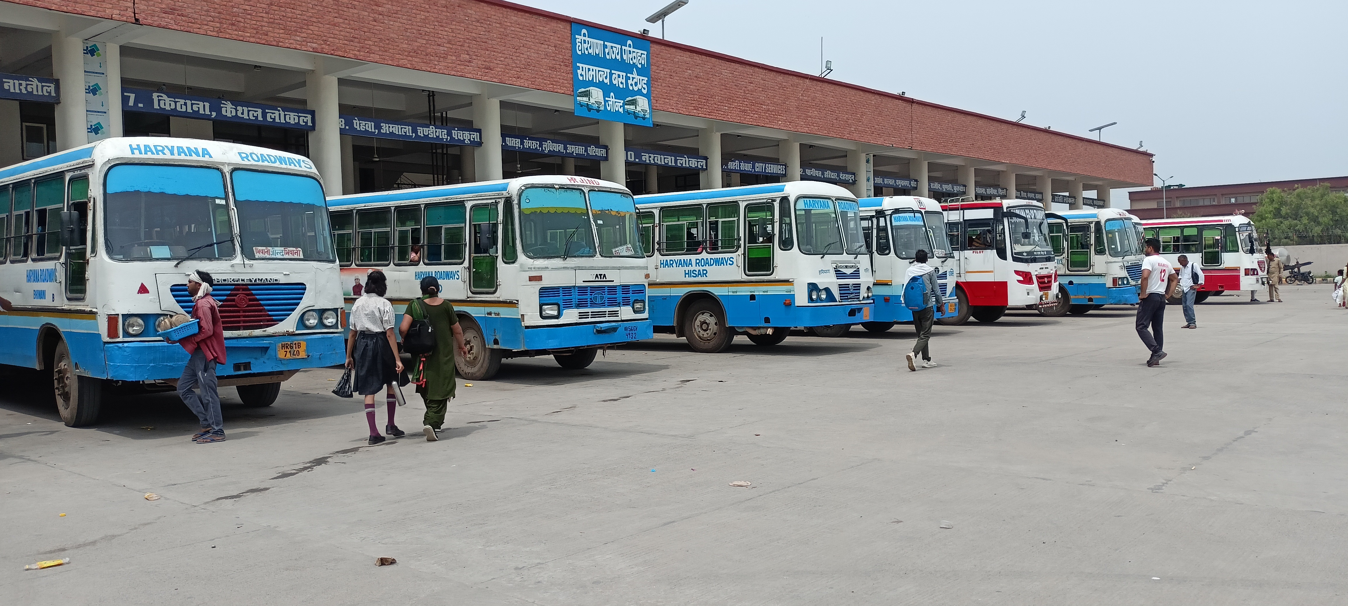11 bus points have been fixed for CET in Jind, candidates will be able to catch the bus from the nearest point only, see the complete list