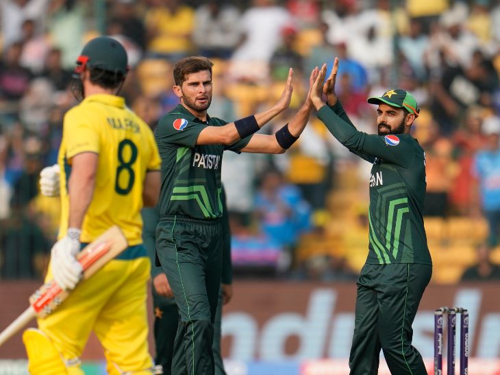 शाहीन ने ऑस्ट्रेलिया को 3 झटके लिए। उन्होंने मिचेल मार्श, ग्लेन मैक्सवेल और मार्कस स्टोयनिस को आउट किया।