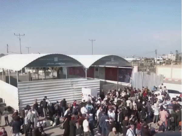 फिलिस्तीनियों को अगर गाजा से निकलना है तो उनके पास राफा क्रॉसिंग ही रास्ता है। (फाइल) - Dainik Bhaskar