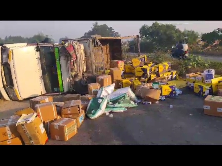 Major road accident in Rae Bareli