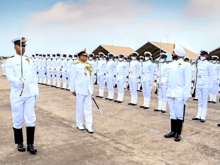 फोटो- भारतीय नौसेना का प्रतीकात्मक है। - Dainik Bhaskar