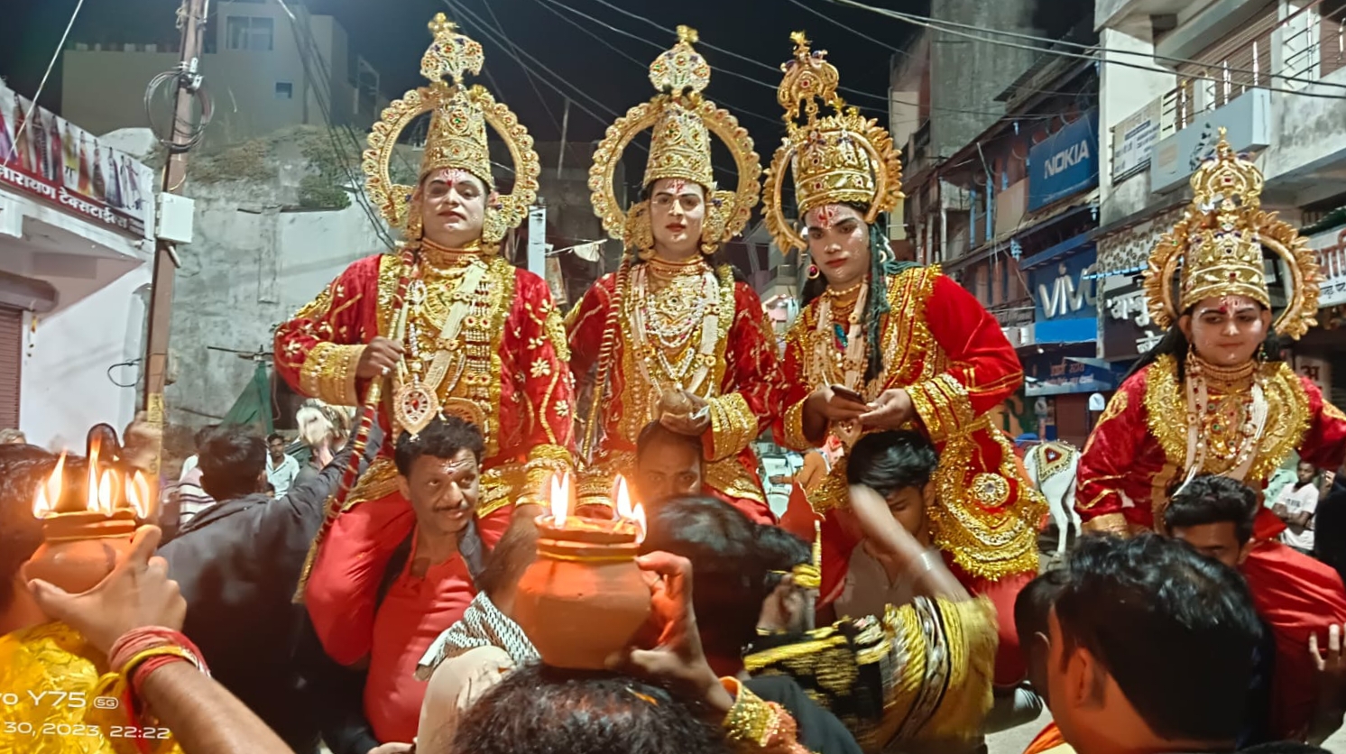 Raan Procession Ram procession taken out with praises of Lord, welcomed at many places
