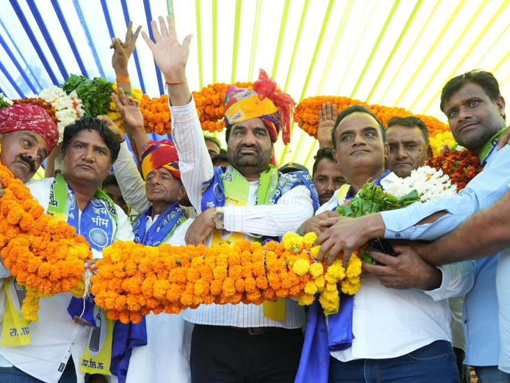 हनुमान बेनीवाल की पार्टी RLP ने इस बार आजाद समाज पार्टी(कांशीराम) के साथ गठबंधन में प्रत्याशी उतारे हैं।