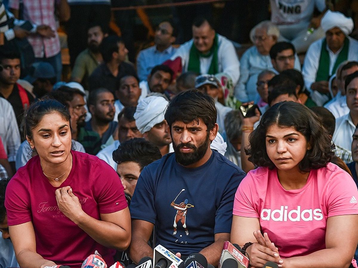 indian wrestling controversy update; vinesh phogat on Brij Bhushan Sharan Singh| bajrang punia, Sakshi Malik