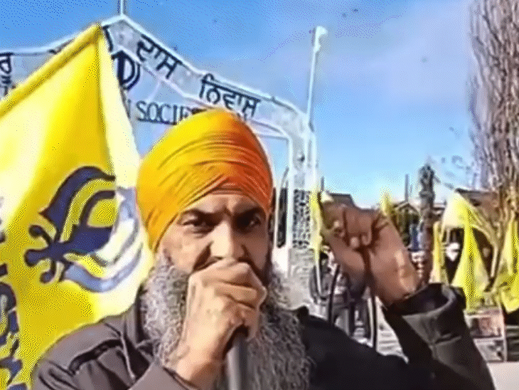 Canada Hindu temple Threat attack by Khalistani | Shri Lakshmi Narayan Temple in Surrey | Indian origin Canadian MP Chandra Arya | खालिस्तानी बोला- लक्ष्मी नारायण टेंपल पर अटैक करेंगे, सांसद चंद्र ने कहा- सरकार एक्शन ले