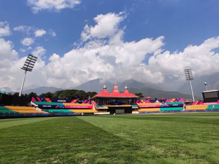 वनडे वर्ल्ड कप में धर्मशाला के एचपीसीए क्रिकेट स्टेडियम की आउटफील्ड को नुकसान पहुंचने की बात सामने आई थी.  लेकिन आईसीसी ने अभी तक स्टेडियम को खराब रेटिंग नहीं दी है।