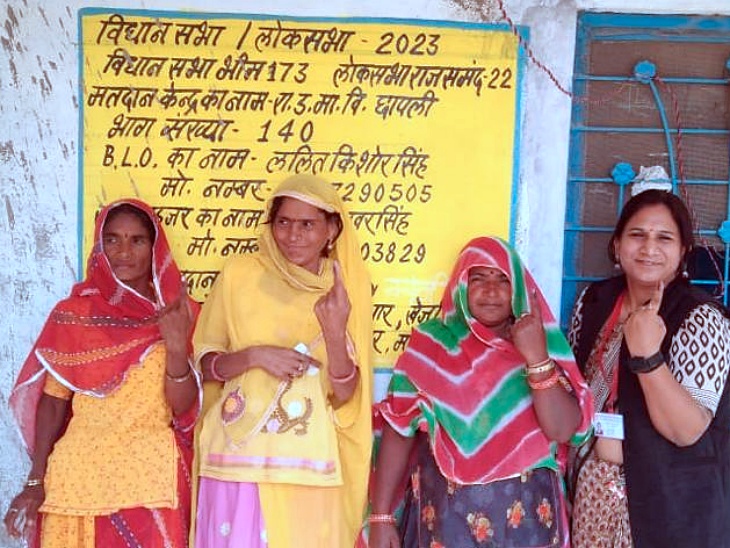 Bhim Rajsamand Image Rajsamand (Rajasthan) Election Voting 2023 LIVE Update; Deepti ...