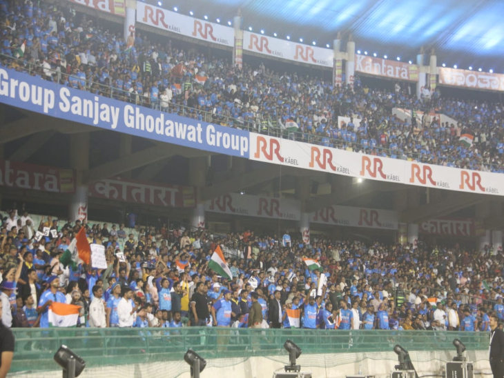 IND Vs AUS T20 Raipur Stadium Photos Update | Shaheed Veer Narayan Singh  Stadium