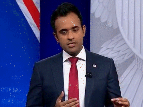 Vivek Ramaswamy | US Presidential Election Candidate Ramaswamy On Hindu President in US | सवाल पर रामास्वामी बोले- ईसाई धर्म का प्रचार राष्ट्रपति का काम नहीं; मैं फर्जी हिंदू नहीं हूं