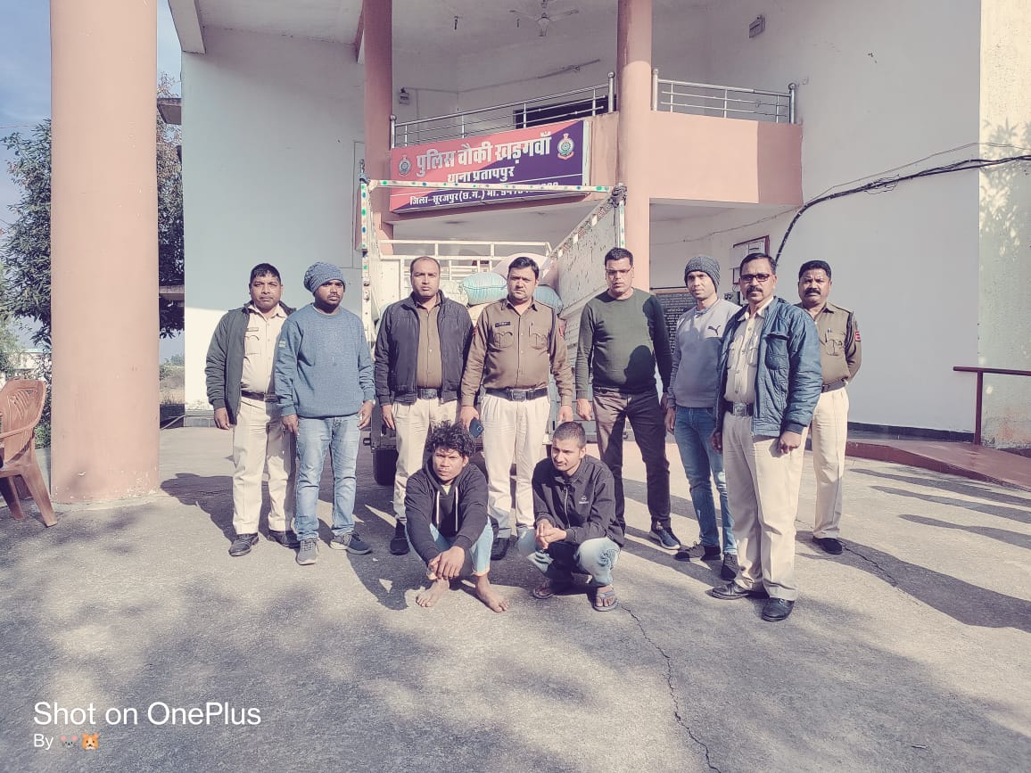 धान चोरी के दो आरोपी गिरफ्तार। - Dainik Bhaskar