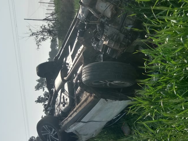 Road accident: Speeding jeep lost control and overturned near Sitamau ...