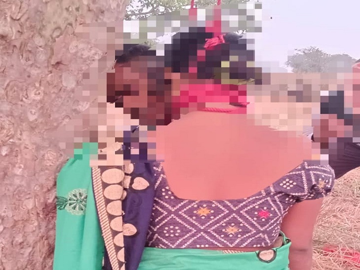 खोपली गांव में पेड़ से लटकती मिली दोनों की लाश।