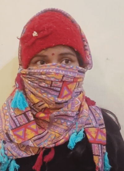 महिला ने आनंद के परिवार से हुए अपने विवाद के बारे में बताया। पड़ोसियों के मुताबिक, वो शराब पीकर झगड़ा करता था।