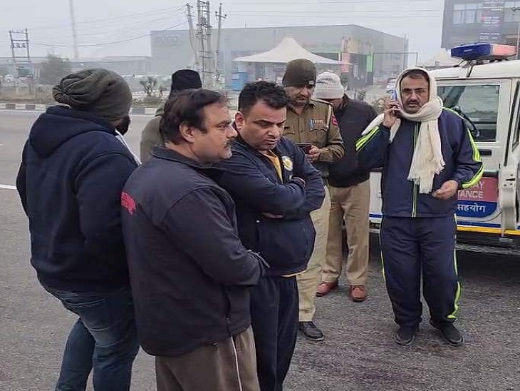 वारदात के बाद मौके पर पहुंची CIA 1 की टीम।