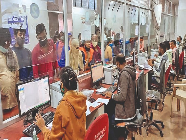 ​दुर्ग जिला अस्पताल में हर दिन की ओपीडी 800 मरीजों से ज्यादा। - Dainik Bhaskar