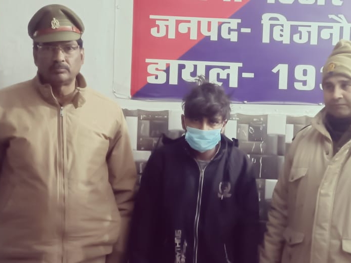 The murderer of a 7yearold girl was arrested in Bijnor. The killer of