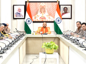 सीएम ने गुरुवार देर रात आने वाले त्योहारों को लेकर समीक्षा बैठक की। - Dainik Bhaskar