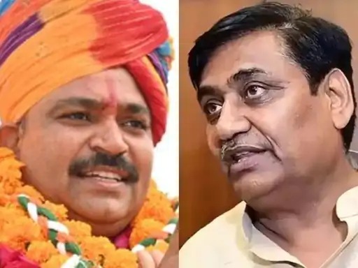 नेता प्रतिपक्ष टीकाराम जूली और प्रदेशाध्यक्ष गोविंद सिंह डोटासरा।