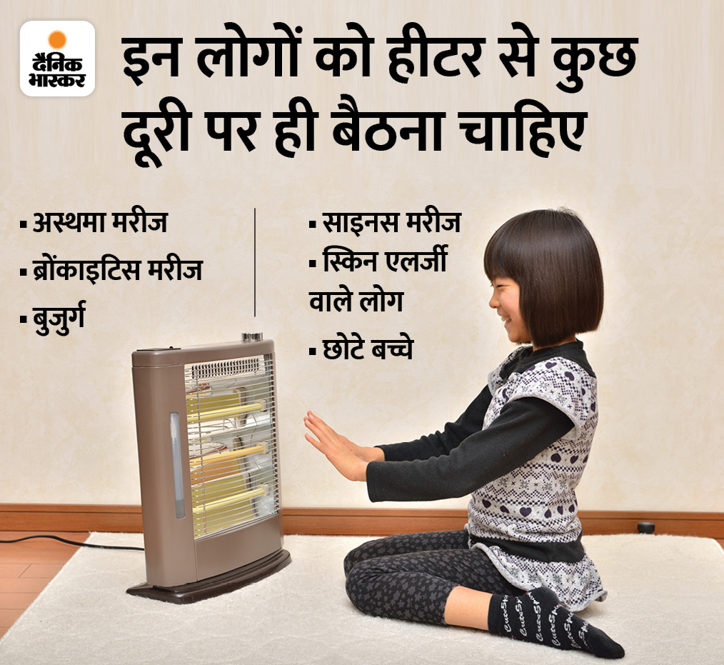 Blower and heater are making children asthma patients ब्लोअरहीटर बच्चों को बना रहा अस्थमा का
