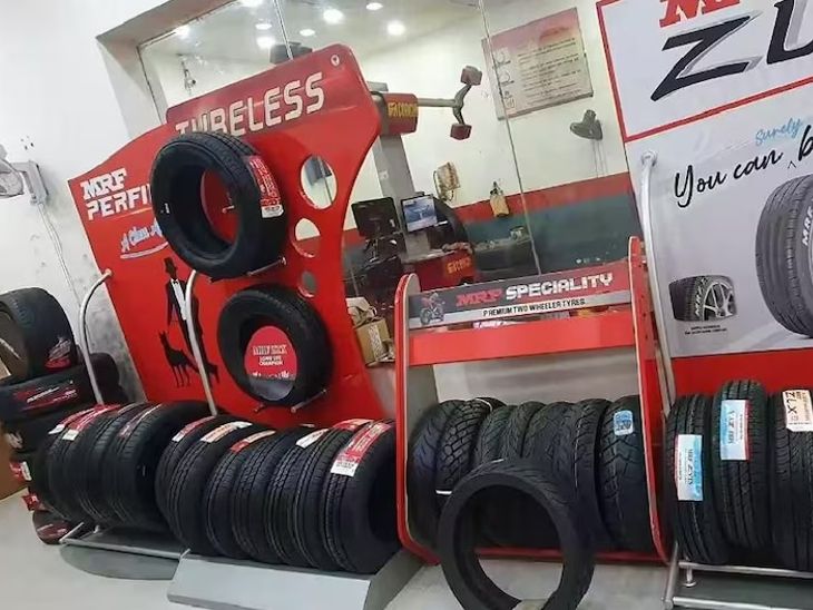 MRF भारत में टायर बनाने वाली सबसे बड़ी मल्टीनेशनल कंपनी है। - Dainik Bhaskar