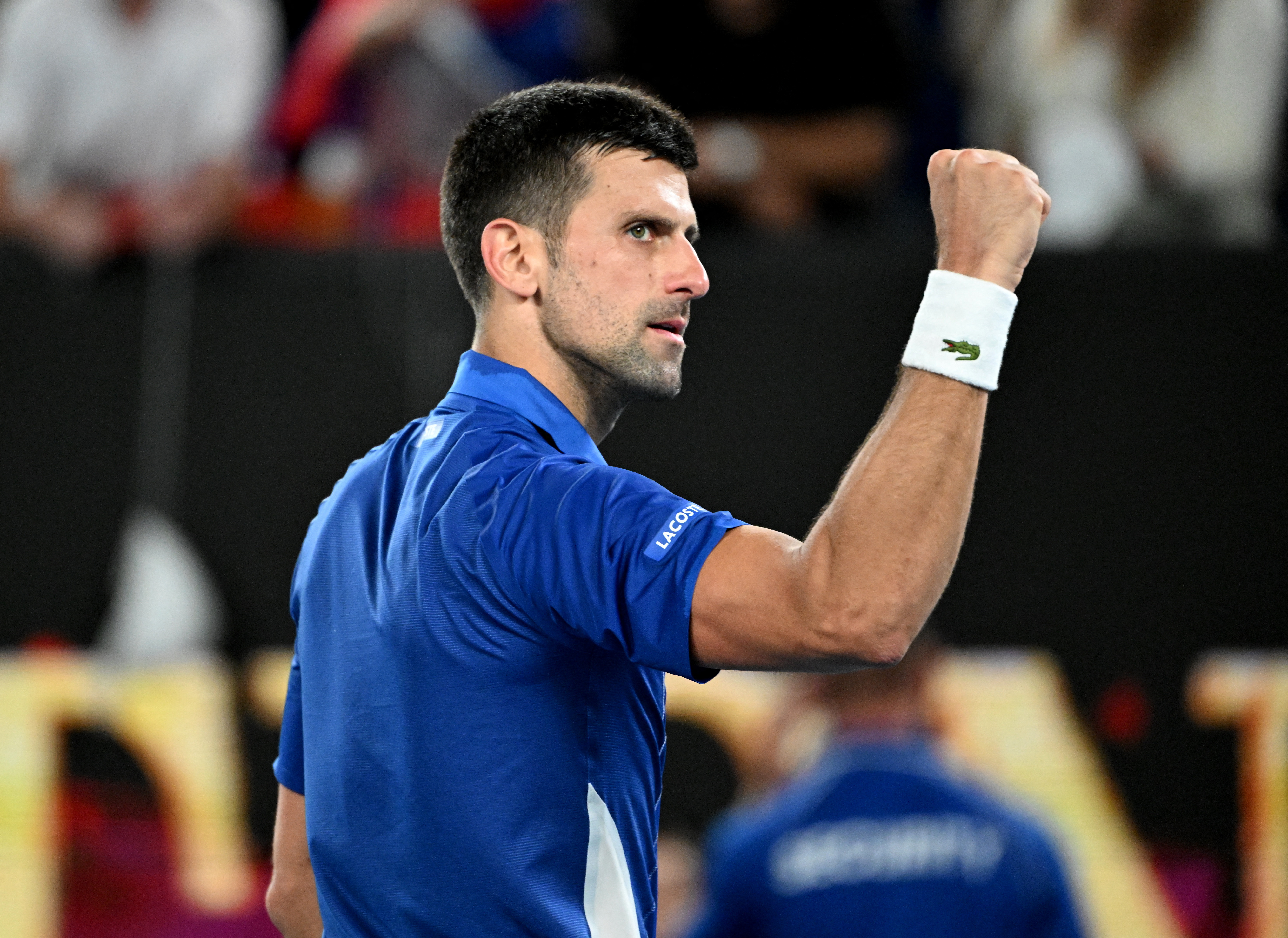 जोकोविच ने दूसरे दौर के मैच में एलेक्सी पोपिरिन 6-3, 4-6, 7-6, 6-3 से हराया था।