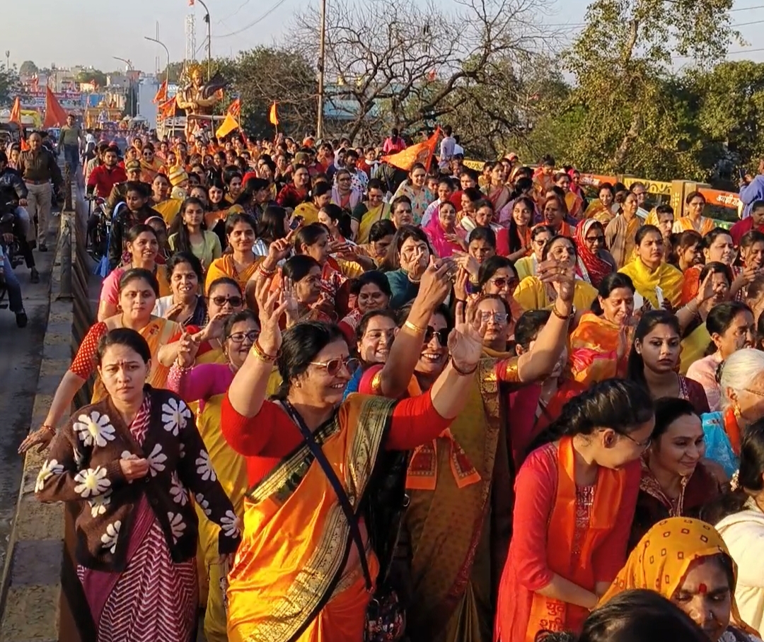 Ratlam became saffron before life consecration प्राण प्रतिष्ठा के