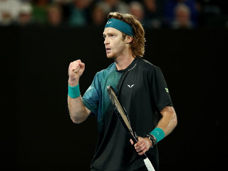 यह मौजूदा टूर्नामेंट में रुबलेव का पहला फाइव-सेटर था।