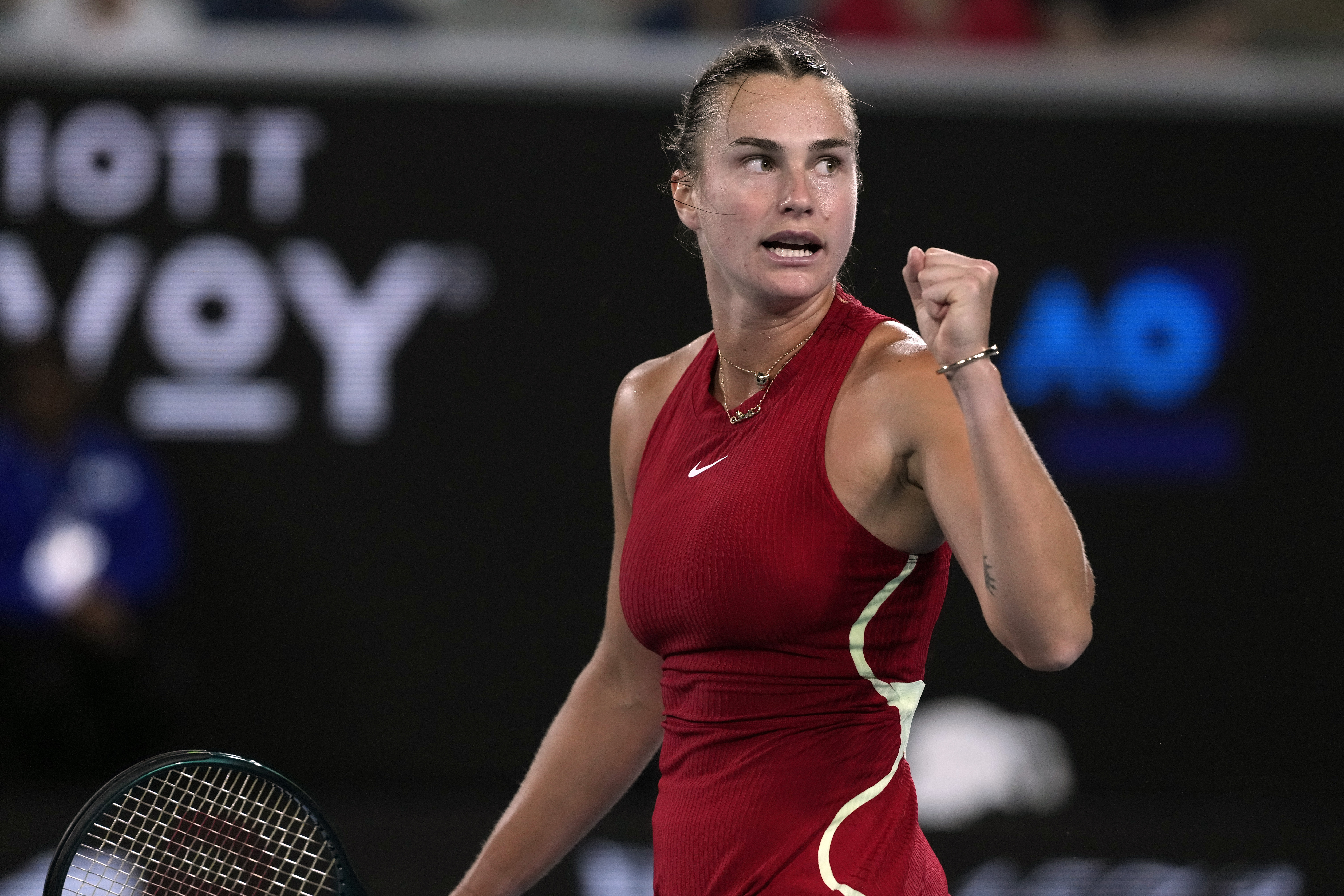 आर्यना सबालेंका ने इकलौता ग्रैंड स्लेम पिछले साल ऑस्ट्रेलिया ओपन के रूप में जीता था।