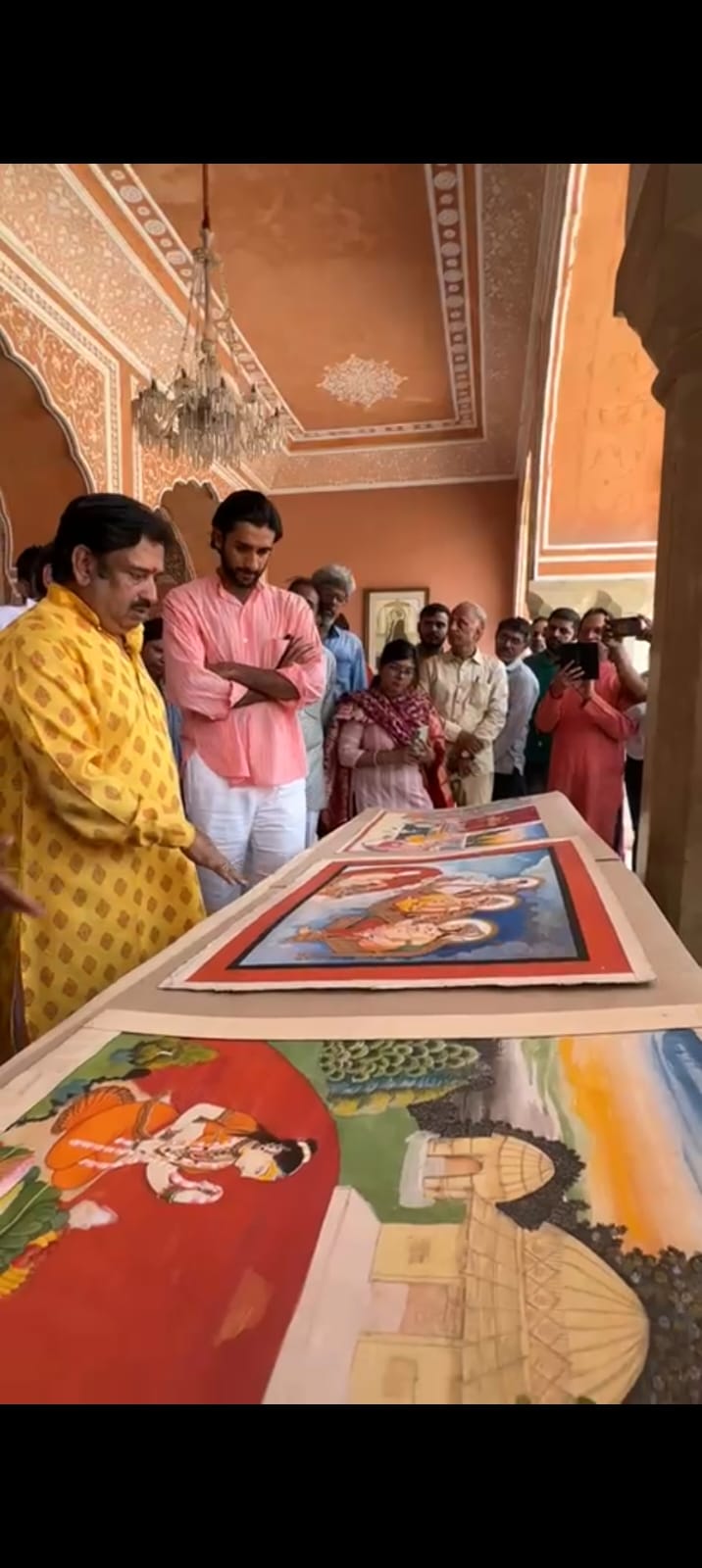 पूर्व राजपरिवार सदस्य सवाई पदमनाभ सिंह ने भी रामु रामदेव की कृतियों की सराहना की है।