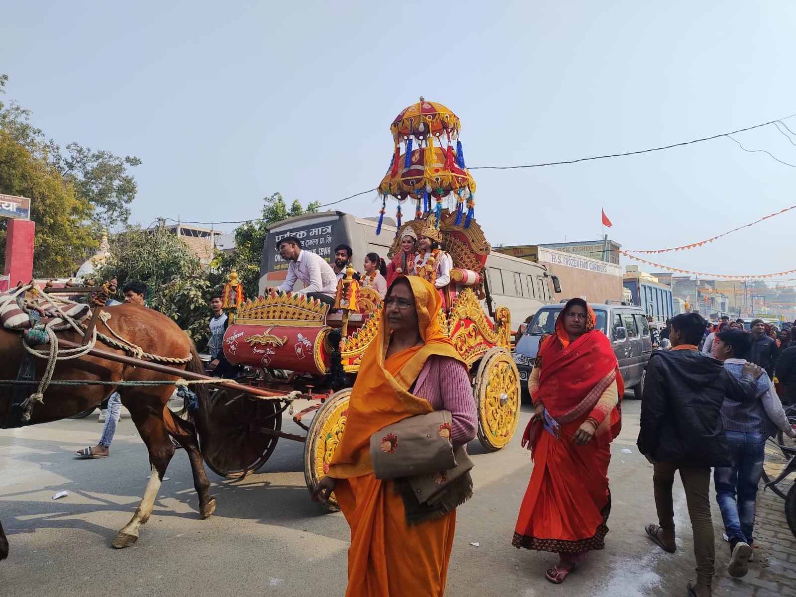 Raan Procession Procession processions were taken out on the consecration of Ramlala's ...