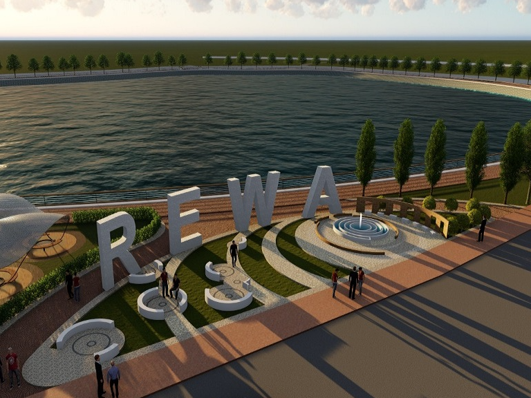 This pond will become the main tourist destination of Rewa