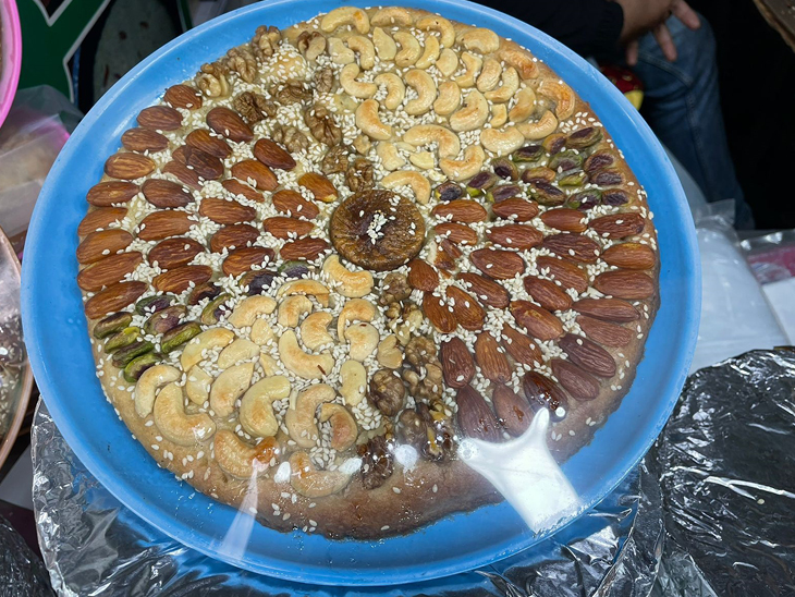 Rajasthan Zayka; Ajmer Bismillah (Shahi Sheermal) Dry Fruits Roti Recipe