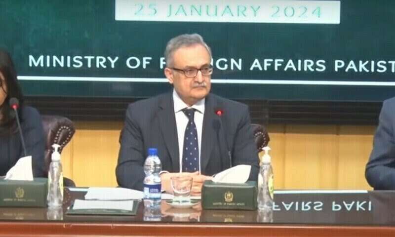 पाकिस्तान के फॉरेन सेक्रेटरी मोहम्मद सायरस सज्जाद काजी ने गुरुवार को प्रेस कॉन्फ्रेंस में भारत पर गंभीर आरोप लगाए थे।