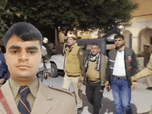 उदयपुर पुलिस ने फर्जी आईपीएस सुनील सांखला को गिरफ्तार कर लिया है। - Dainik Bhaskar