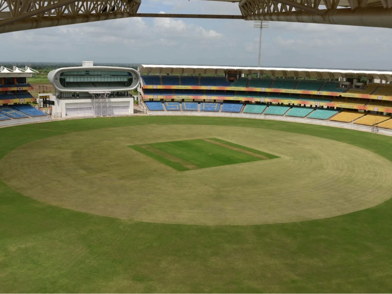 राजकोट क्रिकेट ग्राउंड सौराष्ट्र का होम ग्राउंड है। - Dainik Bhaskar