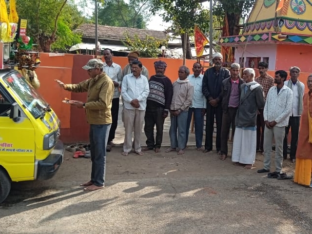 Gayatri Parivar Bhopal's Shraddha Sanchar Rath Yatra | गायत्री परिवार ...