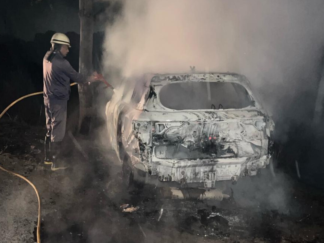 Haryana Gurugram Sohna car burn update | youth burn alive
