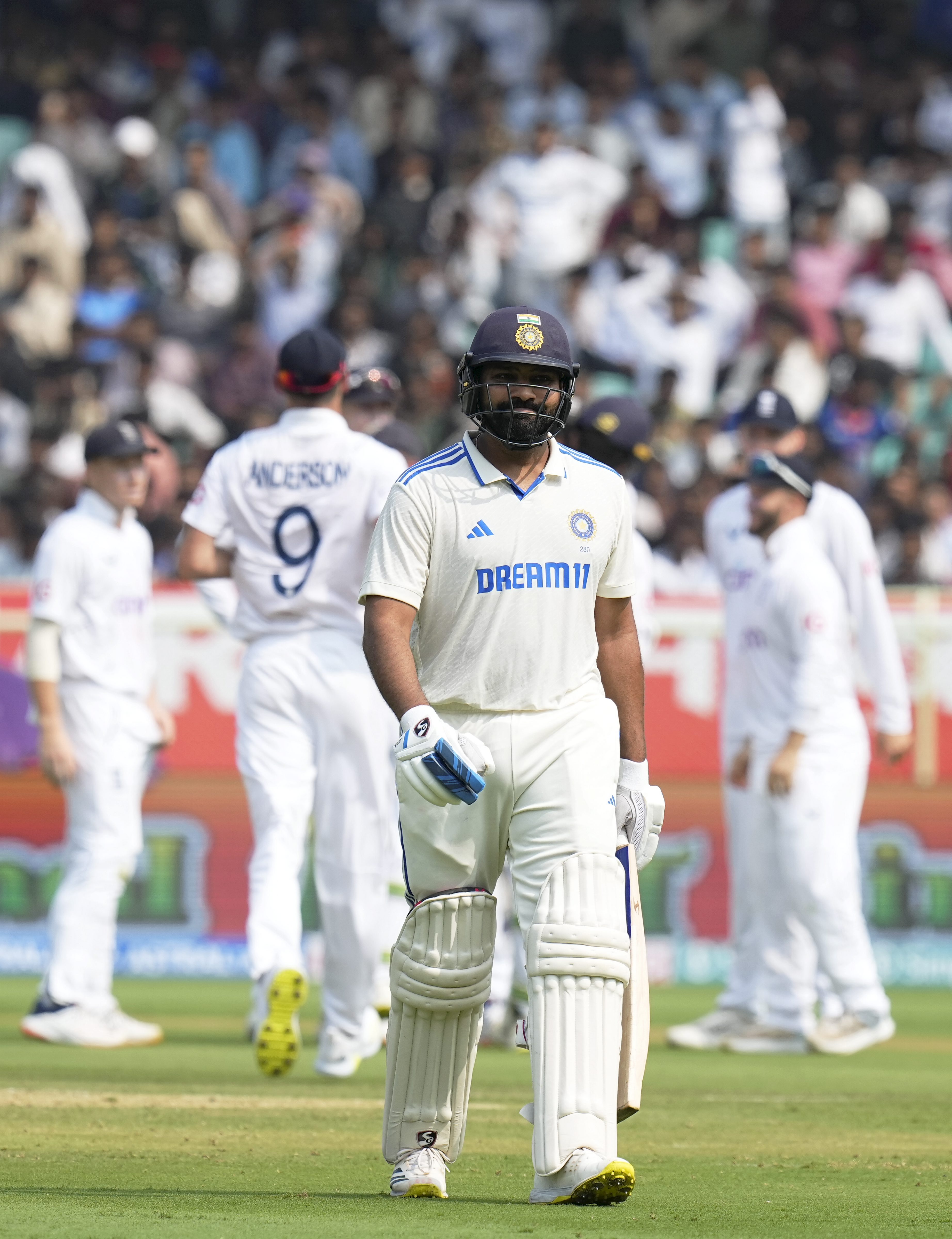 Rohit Sharma; India Vs England 2nd Test Day 1 LIVE Score Update ...