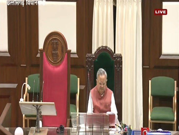 विधानसभा अध्यक्ष डॉ रमन सिंह।