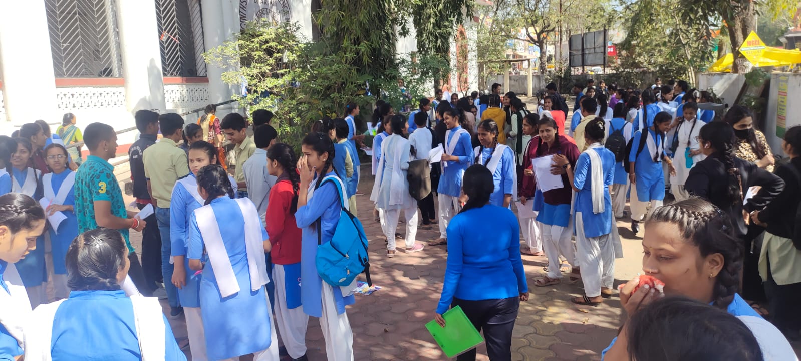 Godara Rajod Got permission from the board... Rajod's private school students took ...