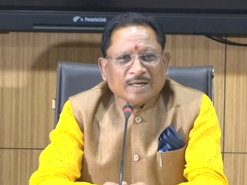 मुख्यमंत्री विष्णुदेव साय।