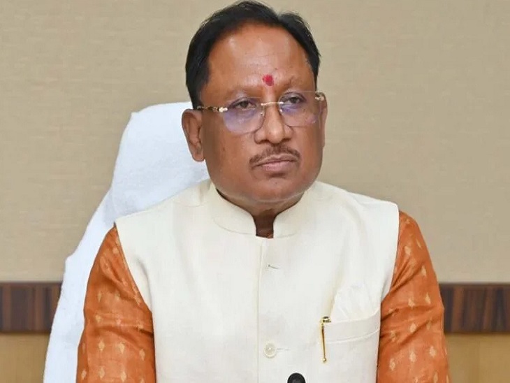 मुख्यमंत्री विष्णुदेव साय। - Dainik Bhaskar