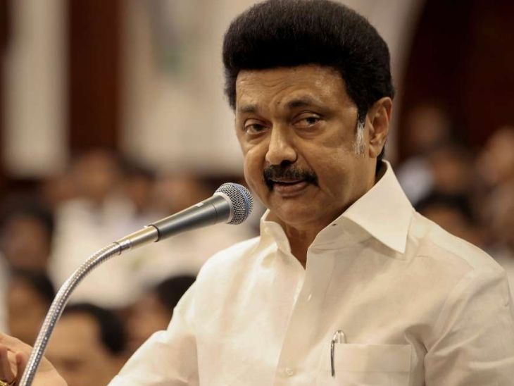 तमिलनाडु सीएम एमके स्टालिन का कहना है कि राज्य सरकार की प्रगति और नीतियों वाला भाषण पढ़ना राज्यपाल का कर्तव्य है। - Dainik Bhaskar