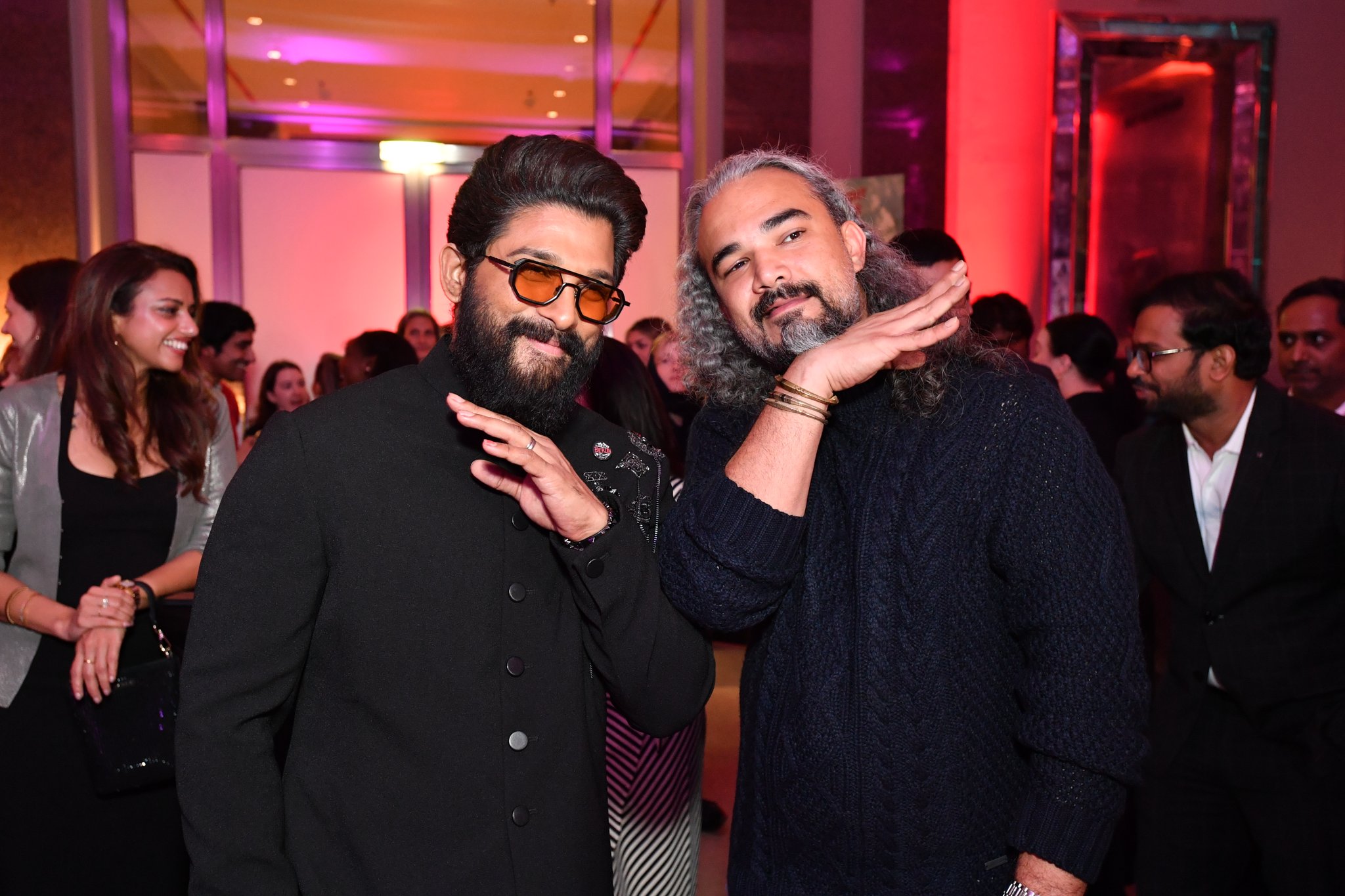 अल्लू इन दिनों बर्लिन फिल्म फेस्टिवल में शामिल हुए हैं।