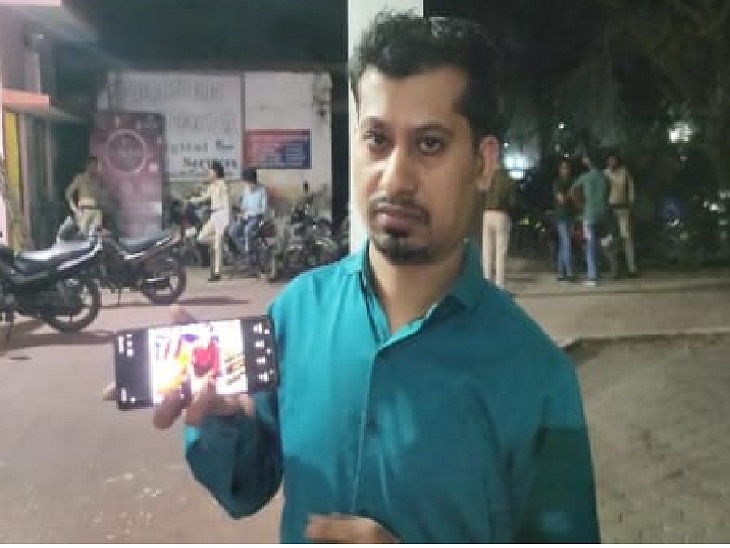 चंदन मूलचंदानी ने अपनी और पत्नी की तस्वीर देखकर पुलिस से शिकायत की है।