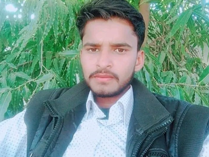 यह सचिन शर्मा की एसएमएस अस्पताल पहुंचने से कुछ दिन पहले की तस्वीर है।
