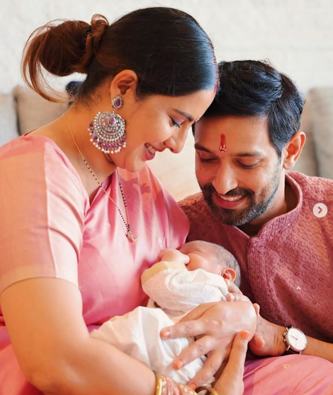 Vikrant Massey Son Photo