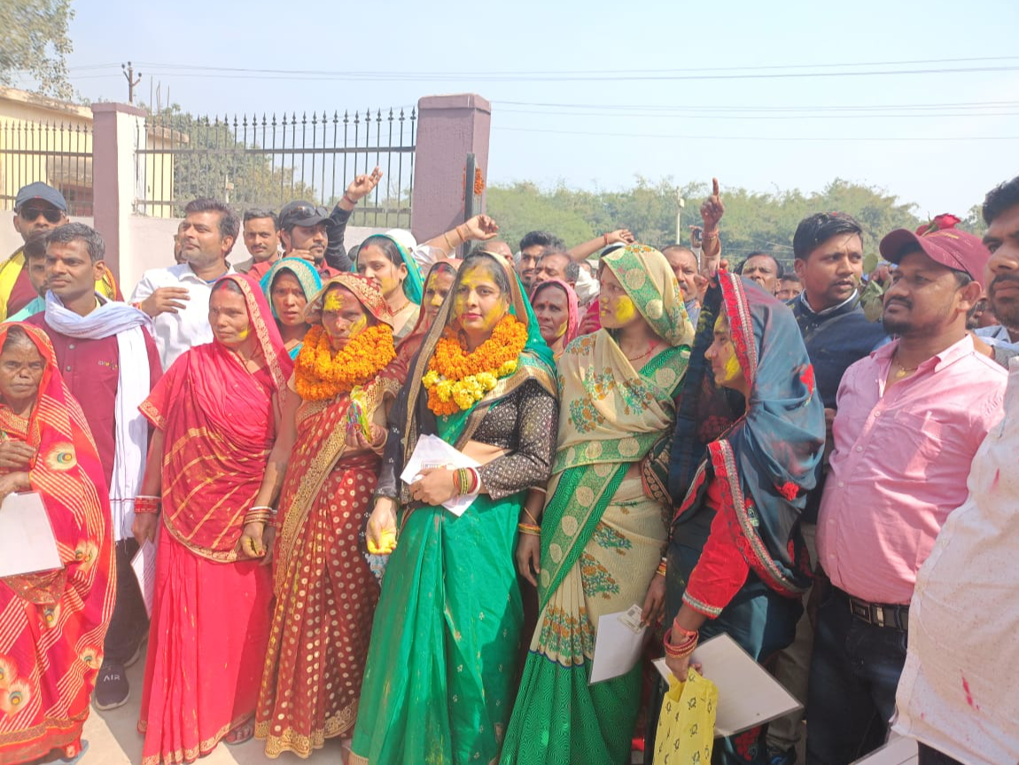 Mukhi Devi elected unopposed to the post of Biraul Block Chief in ...