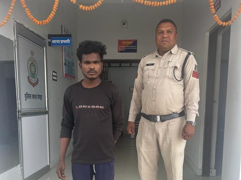 भाड़ी गांव का आरोपी, जिसने बुजुर्ग महिला से रेप किया।